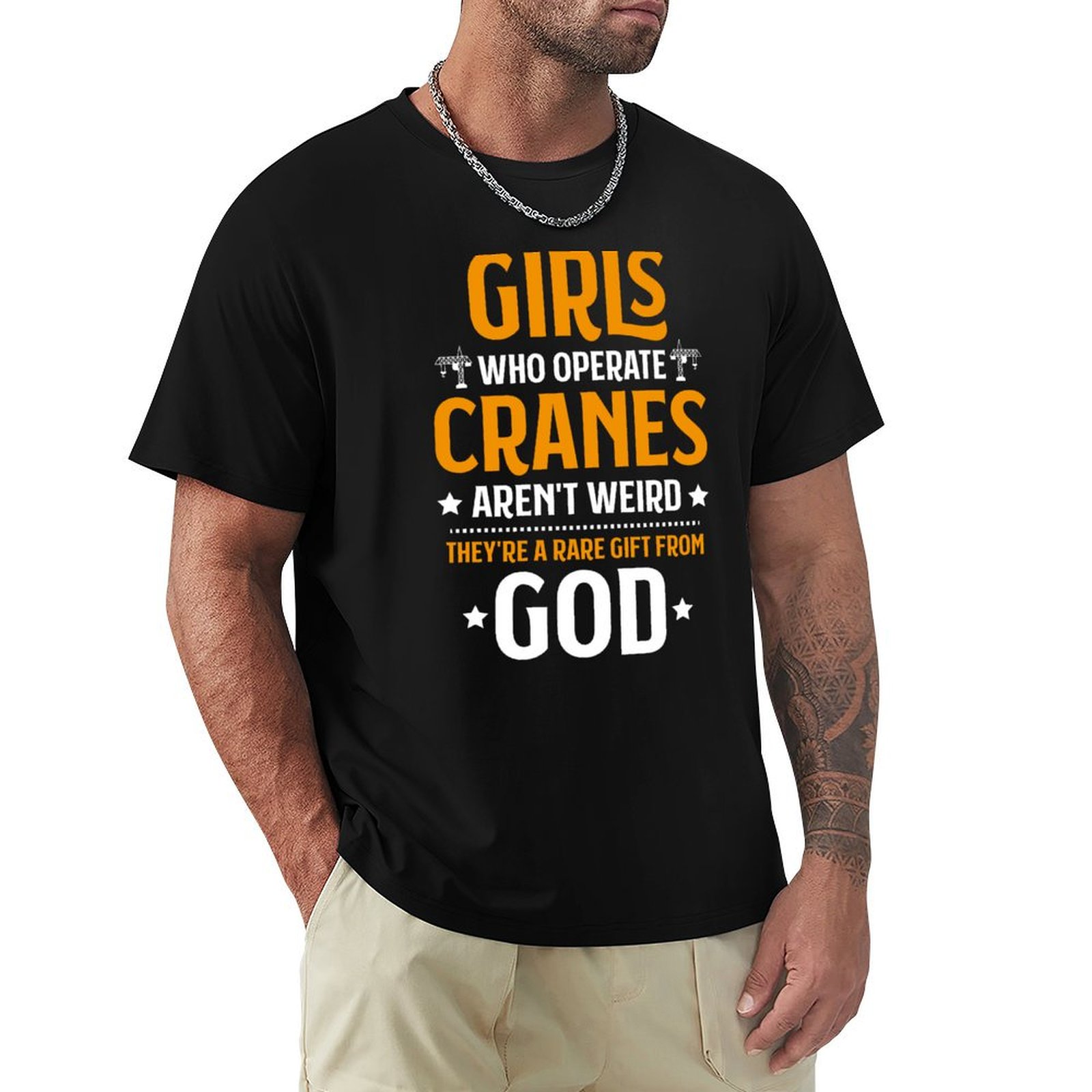 Heavy Equipment Driver - Kranführer T-Shirt für schwere Maschinen, große
