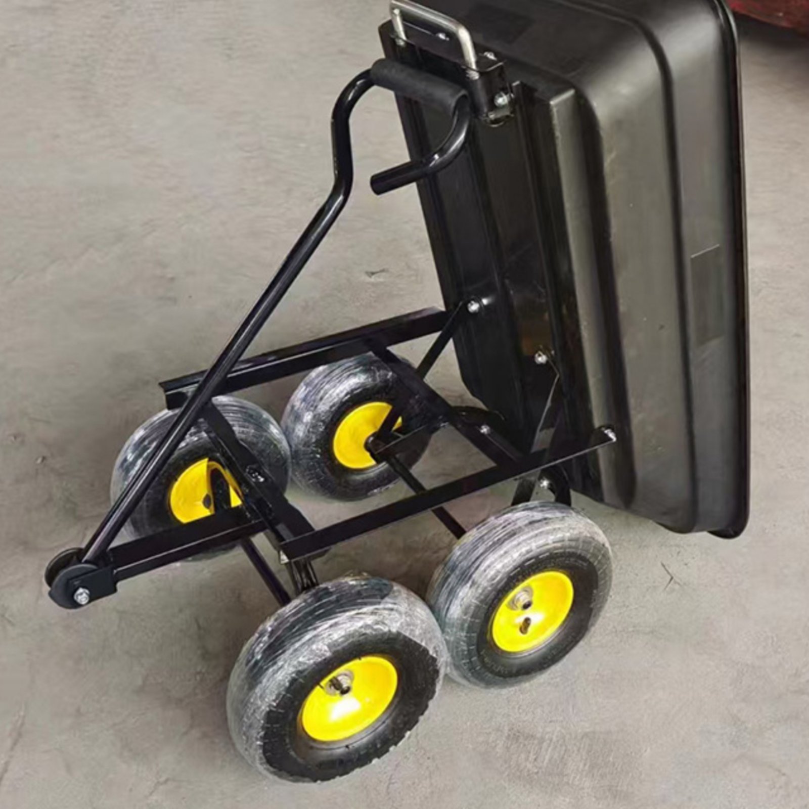 55L Garten-Transportwagen mit  – Heavy Equipment Yard Bewertung und Preis