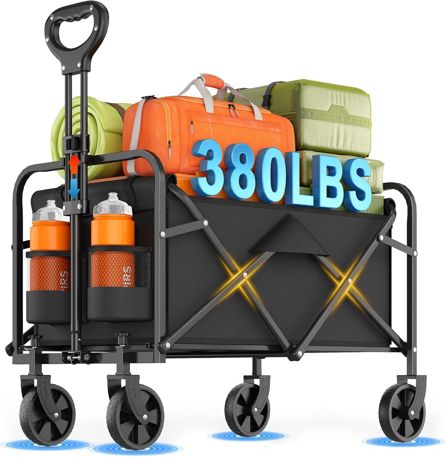 380LBS All-Terrain Schwerlast- – Heavy Equipment Yard Bewertung und Preis